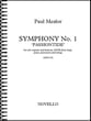 Symphony No. 1 SATB Full Score cover